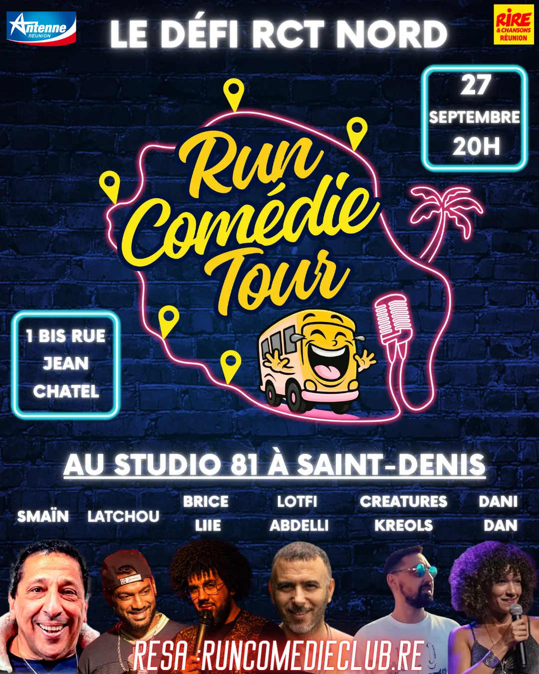 LE DEFI RUN COMEDIE TOUR NORD