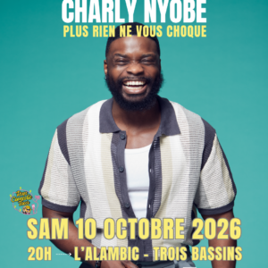 Charly Nyobé Run Comedie Tour Alambic Trois Bassins