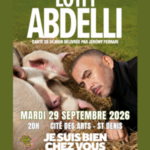 Lotfi Run Comedie Tour Cité des Arts